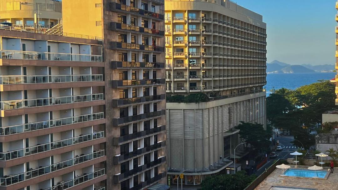 Flat Copacabana Com Garagem Rio de Janeiro Eksteriør bilde